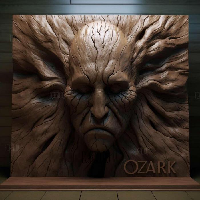 Ozark TV series 2 stl model for CNC